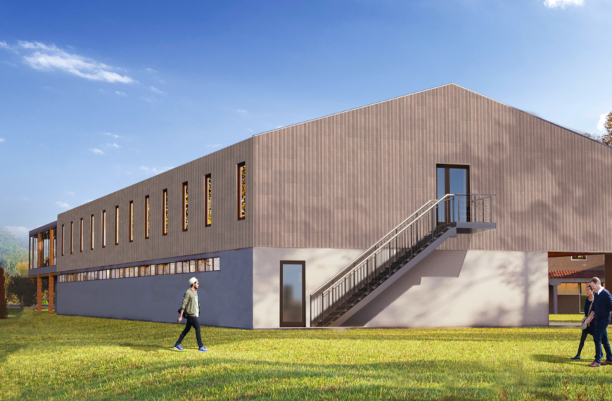 Extension du CEFA à Montélimar - image AOKO