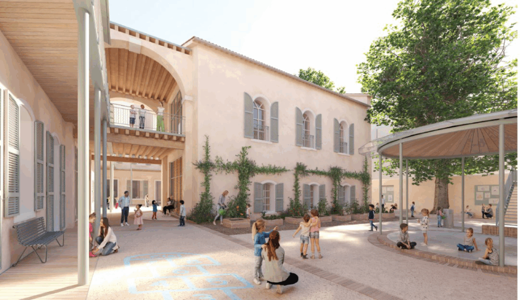 Rénovation de l'Ecole des Convalescents à Marseille - image: NSL